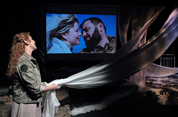 В День Ветерана Боевых Действий мы сыграем моноспектакль «Твой позывной - «Герой» А.Артамоновой