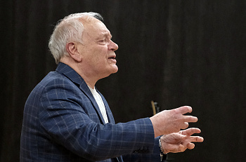 Творческая встреча студентов ГИТИСа с Геннадием Сайфулиным и Александром Калягиным 