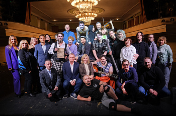 Заключительный показ спектакля "Лодочник" в Магадане