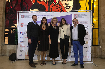 Актриса Татьяна Владимирова - лауреат VII московского фестиваля "Будем жить"